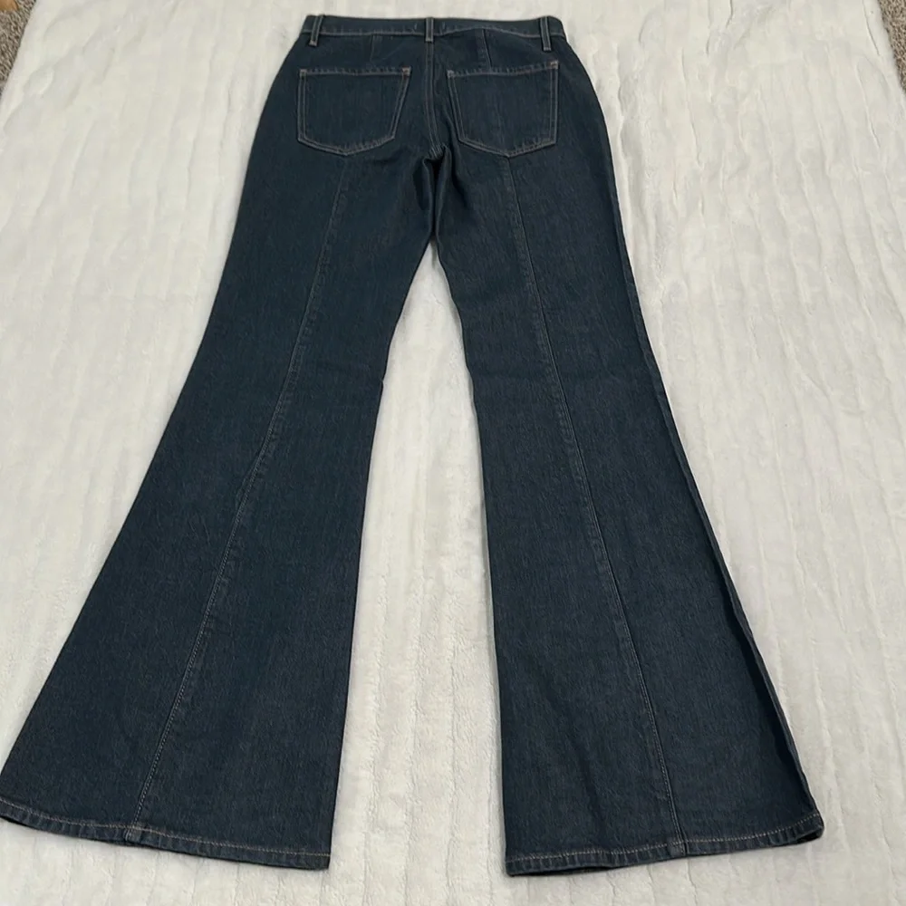 👛 Express 70’s Flare Mid Rise Jeans - Picture 2 of 5